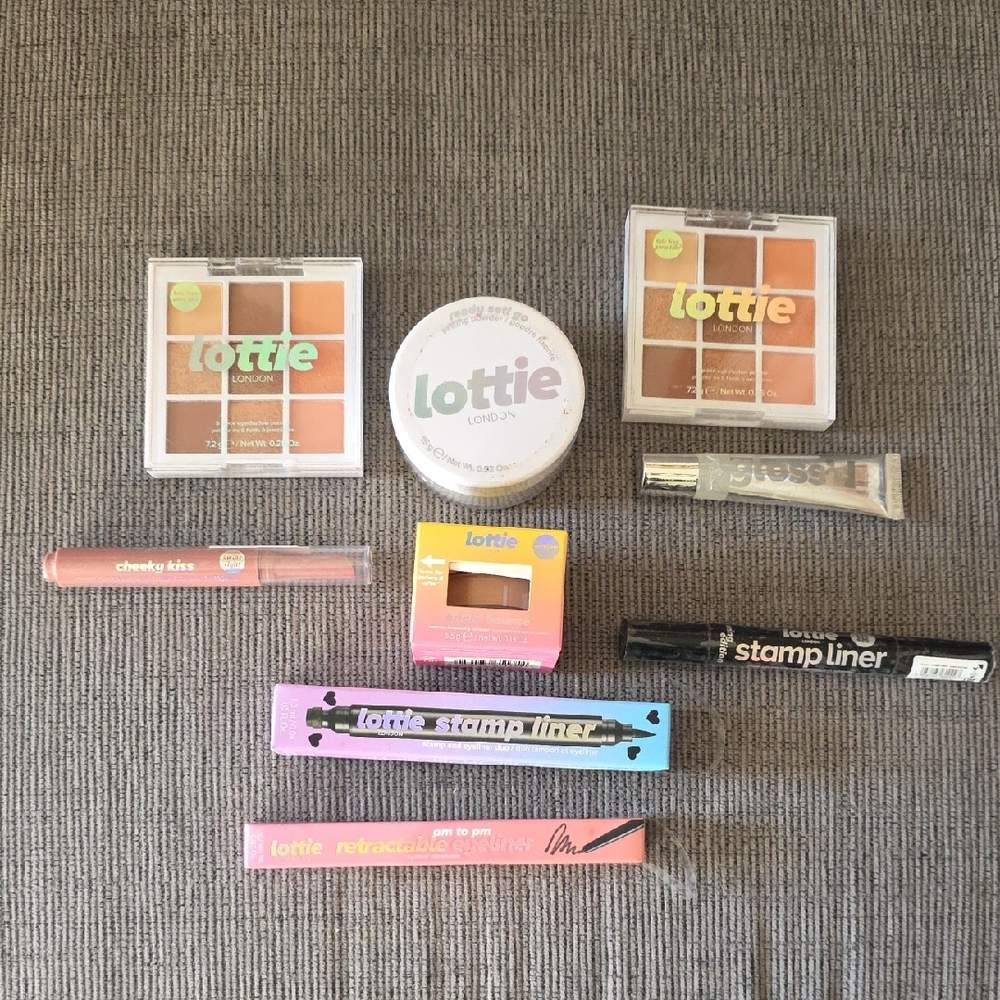 Lottie‎ London Makeup Bundle, 9 Pieces, All New